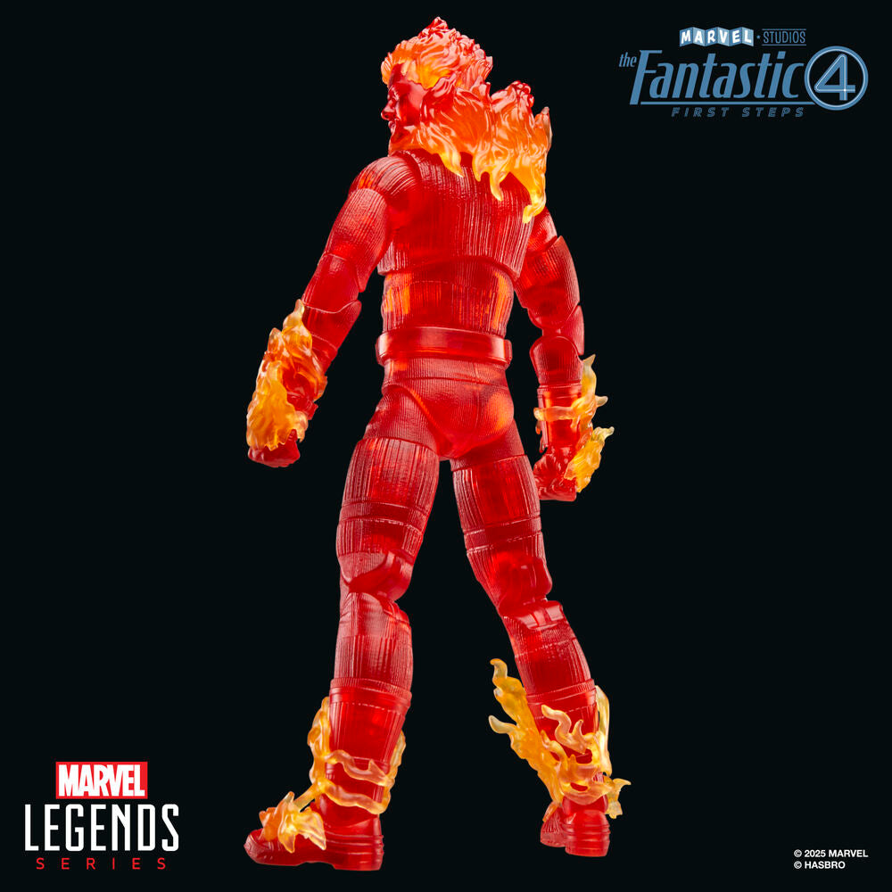 Imagen 7 - Figura Antorcha Humana Los 4 Fantasticos Marvel 15Cm