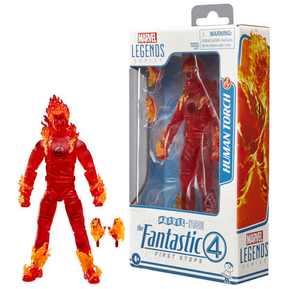 Imagen 2 - Figura Antorcha Humana Los 4 Fantasticos Marvel 15Cm