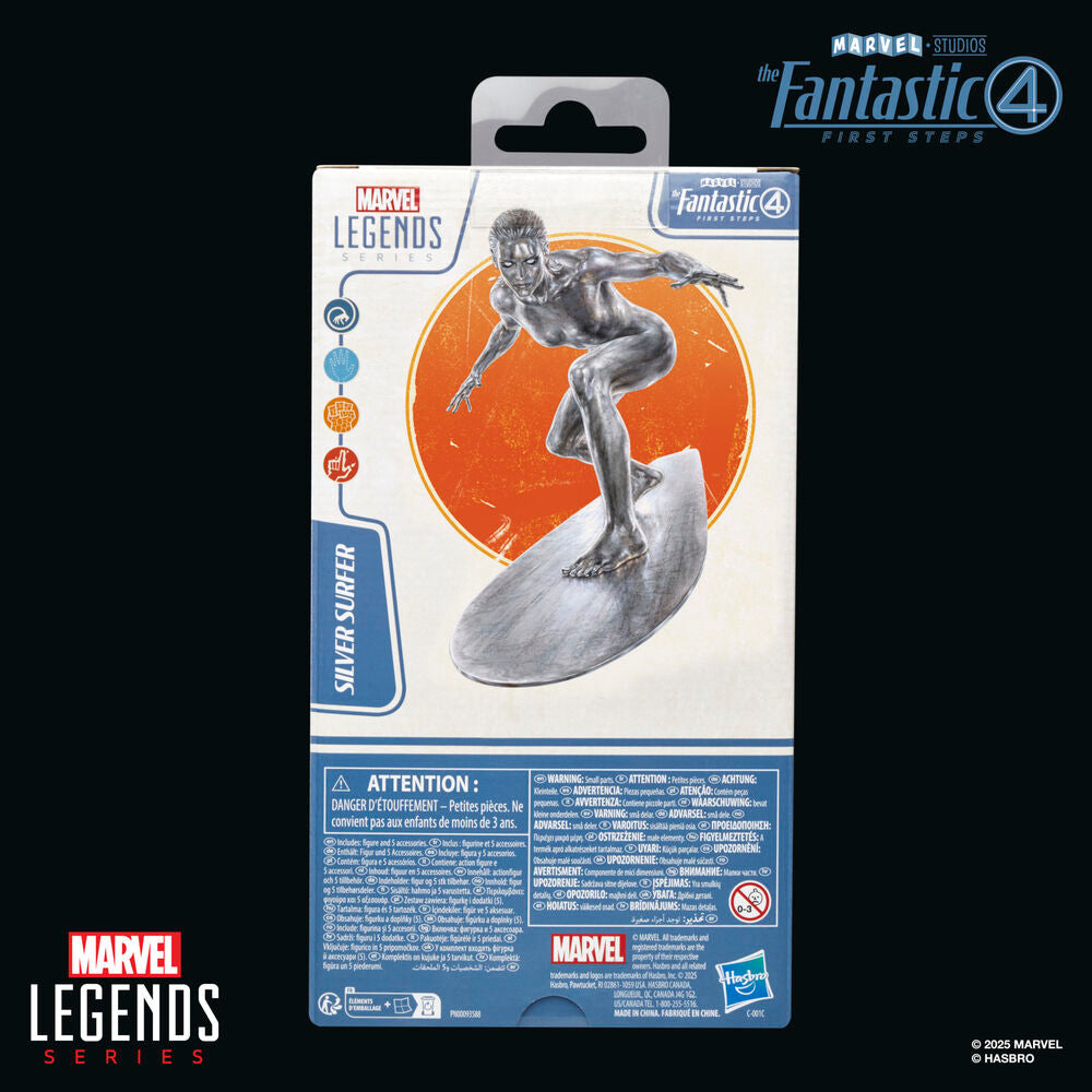 Imagen 10 - Figura Estela Plateada Los 4 Fantasticos Marvel 15Cm