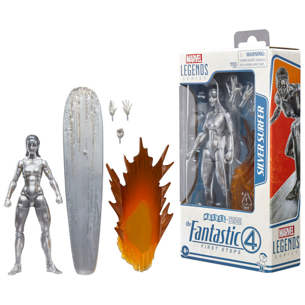 Imagen 2 - Figura Estela Plateada Los 4 Fantasticos Marvel 15Cm