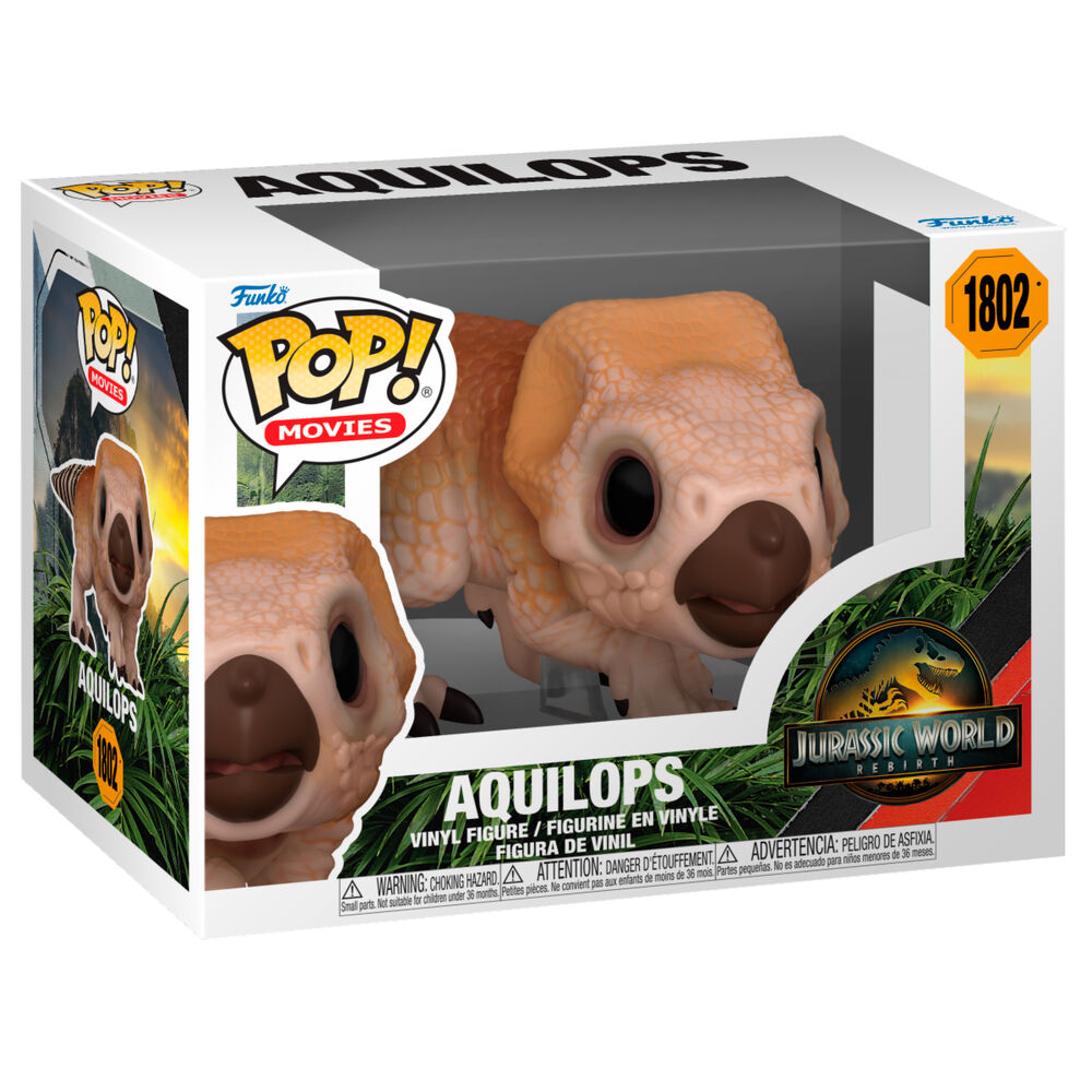 Imagen 1 - Figura Pop Jurassic World El Renacer Aquilops