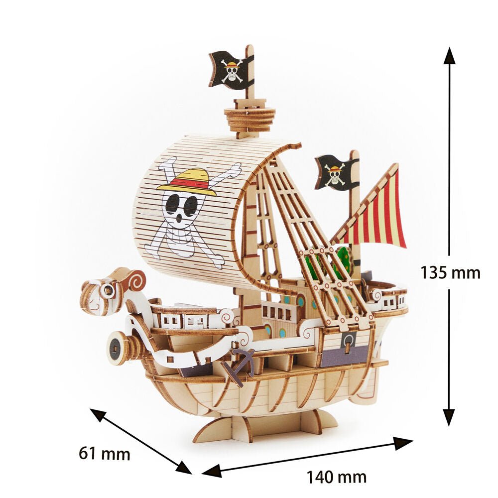 Imagen 4 - Set Montaje Going Merry Wa-gu-mi One Piece 88Pzs