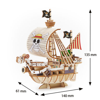 Imagen 4 - Set Montaje Going Merry Wa-gu-mi One Piece 88Pzs