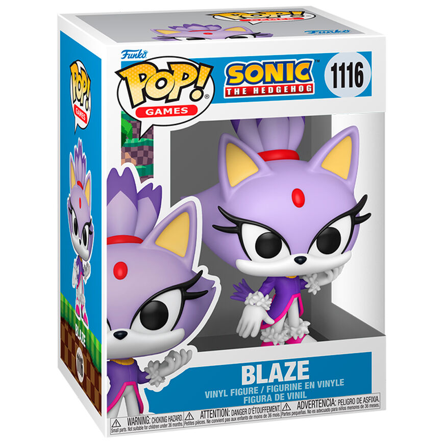 Imagen 2 - Figura Pop Sonic The Hedgehog Blaze