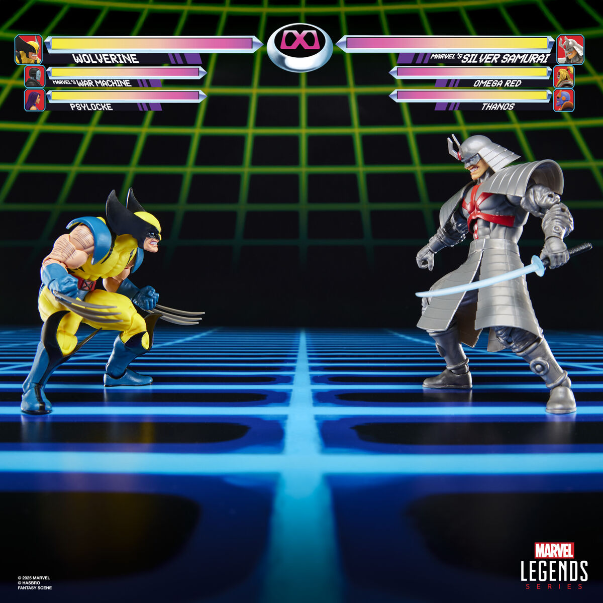 Imagen 3 - Blister 2 Figuras Wolverine & Silver Samurai Gameverse Marvel Legends 15Cm