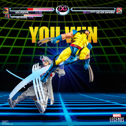 Imagen 6 - Blister 2 Figuras Wolverine & Silver Samurai Gameverse Marvel Legends 15Cm