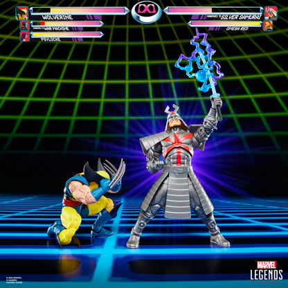 Imagen 12 - Blister 2 Figuras Wolverine & Silver Samurai Gameverse Marvel Legends 15Cm