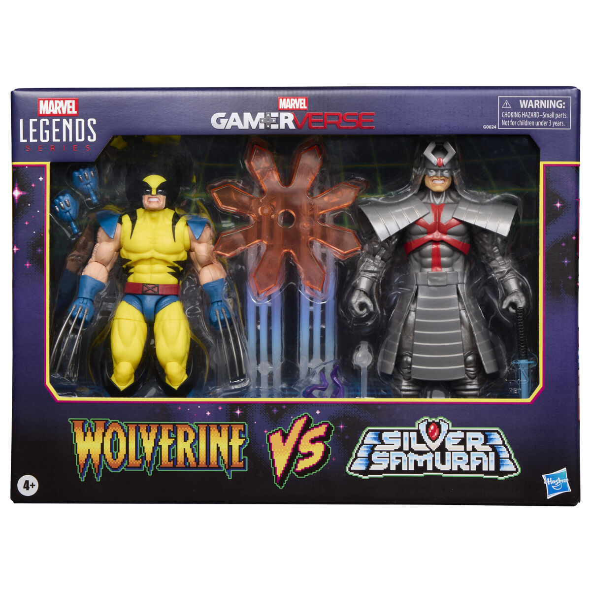 Imagen 1 - Blister 2 Figuras Wolverine & Silver Samurai Gameverse Marvel Legends 15Cm