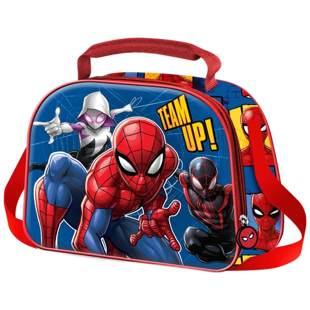 Imagen 1 - Bolsa Portameriendas 3D Best Team Spiderman Marvel