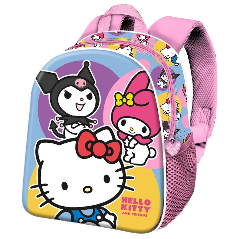 Imagen 1 - Mochila 3D Happy Hello Kitty And Friends 30Cm