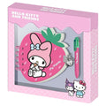 Imagen 1 - Diario + Boligrafo Fresa My Melody Hello Kitty And Friends