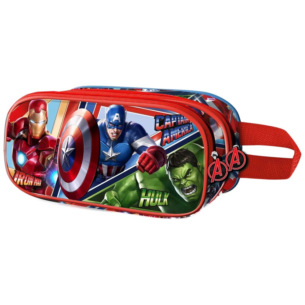 Imagen 1 - Portatodo 3D Battle Los Vengadores Avengers Marvel Doble
