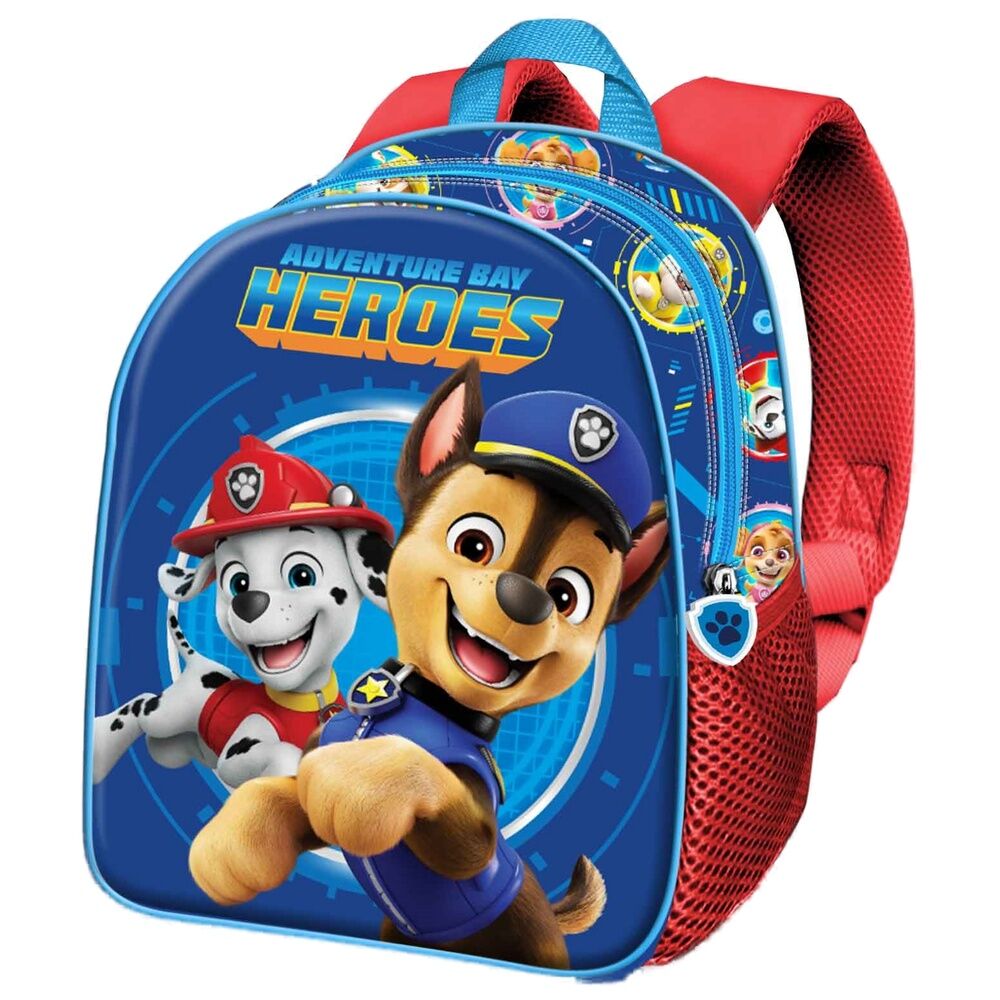 Imagen 1 - Mochila 3D Patrulla Canina Paw Patrol 30Cm