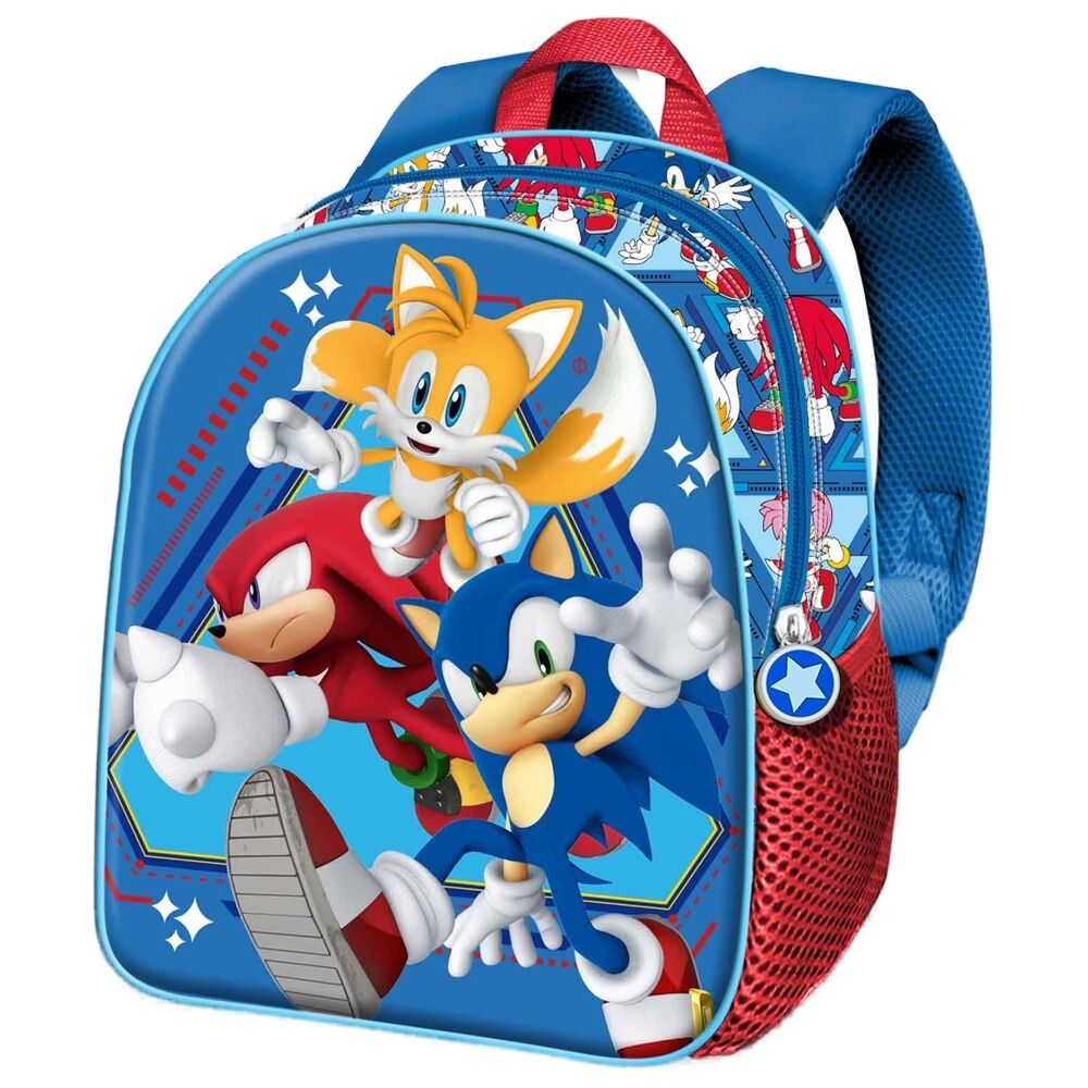 Imagen 1 - Mochila 3D Heroes Sonic The Hedgehog 30Cm