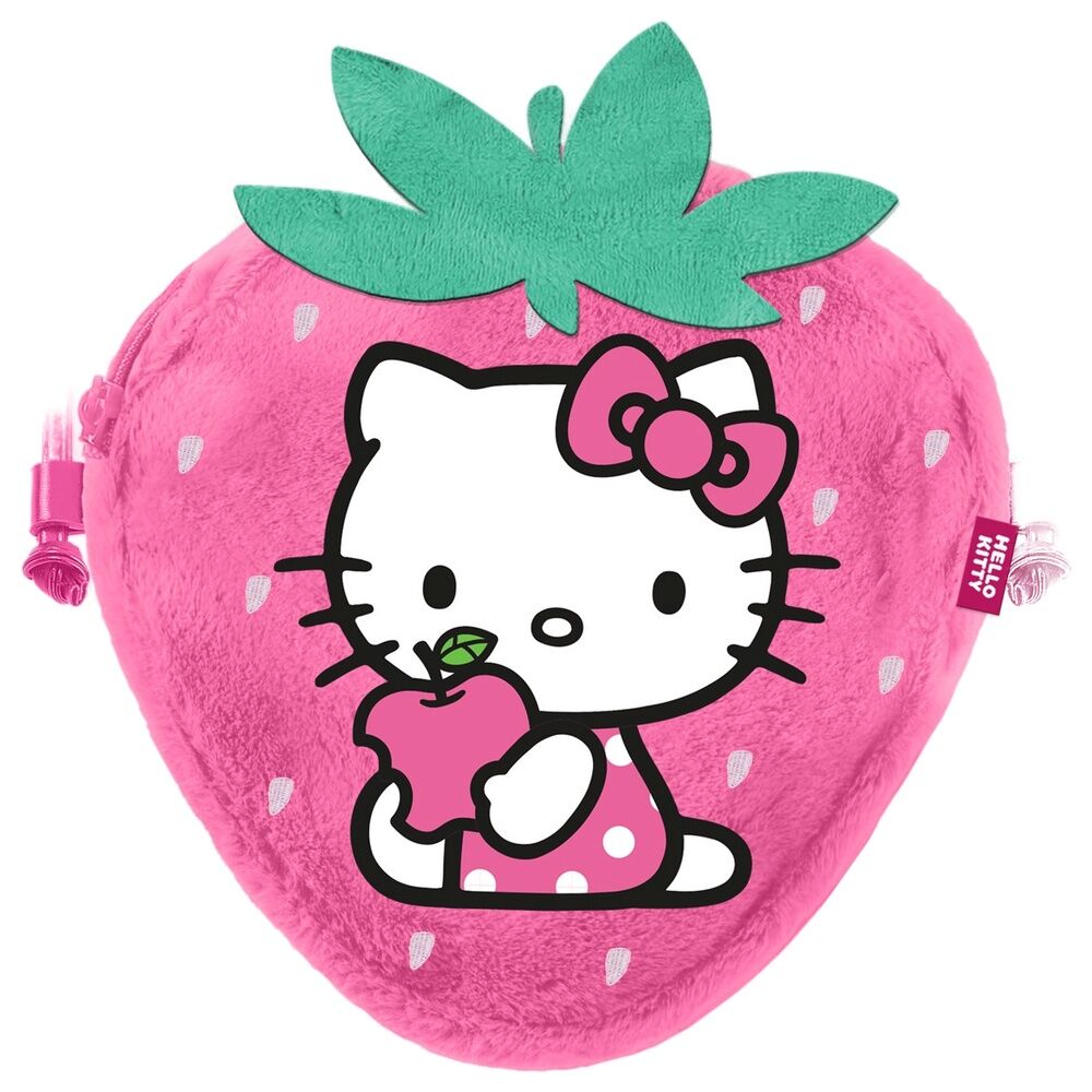 Imagen 1 - Bolso Peluche Fresa Hello Kitty