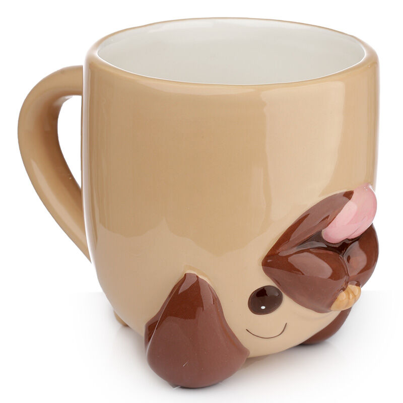 Imagen 4 - Taza 3D Perro Carlino 590Ml