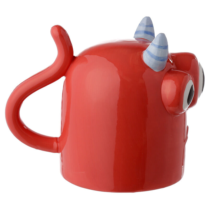 Imagen 4 - Taza 3D Monstruo Monstarz Rojo 550Ml