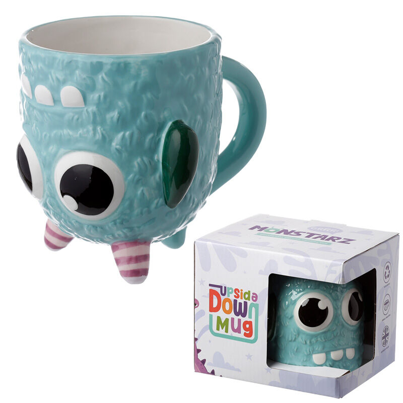 Imagen 5 - Taza 3D Monstruo Monstarz Azul 550Ml