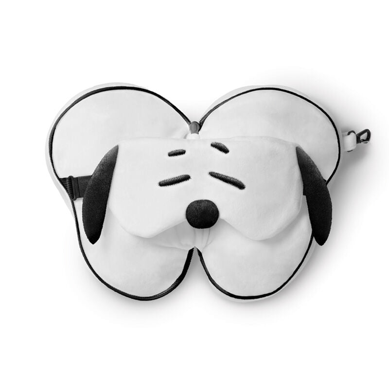 Imagen 2 - Almohada Viaje Antifaz Snoopy Relaxeazzz