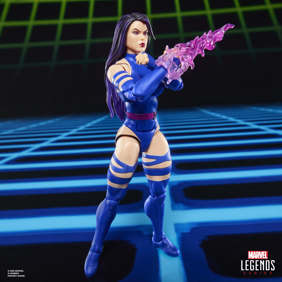 Imagen 7 - Blister 2 Figuras Psylocke Vs Thanos Gameverse Marvel Legends 15Cm