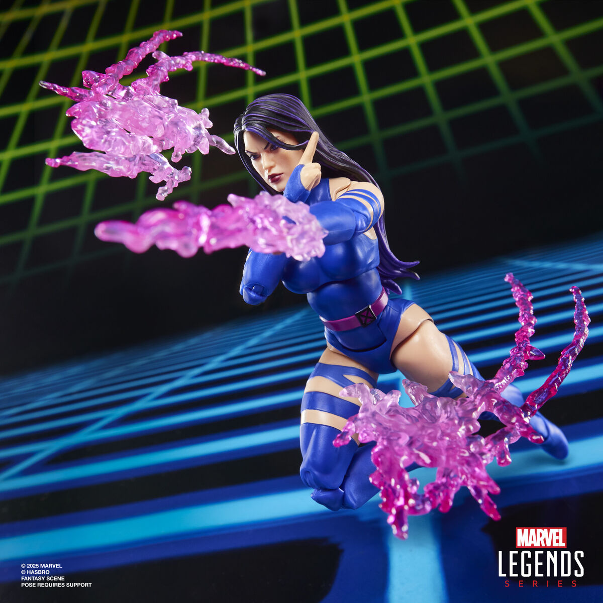 Imagen 9 - Blister 2 Figuras Psylocke Vs Thanos Gameverse Marvel Legends 15Cm