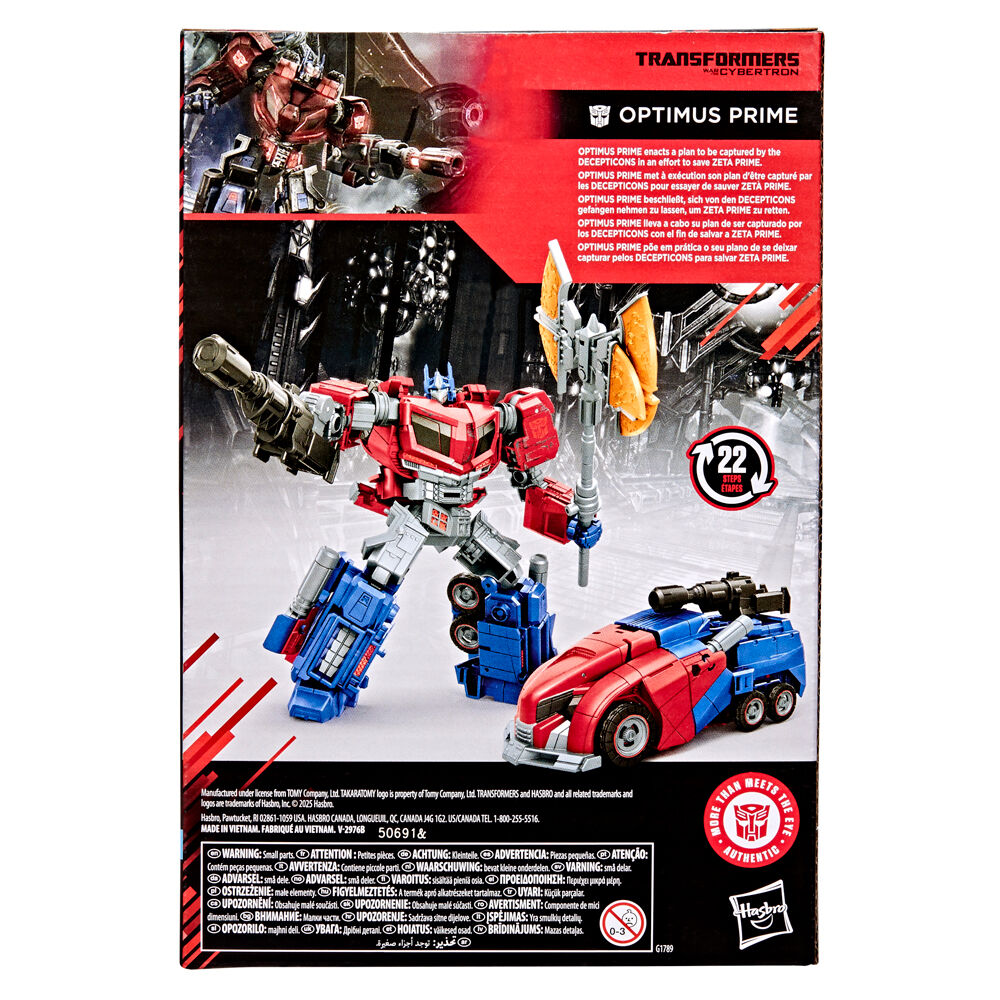 Imagen 5 - Figura Optimus Prime Mtmte Collection War Of Cybertron Transformers 16,5Cm