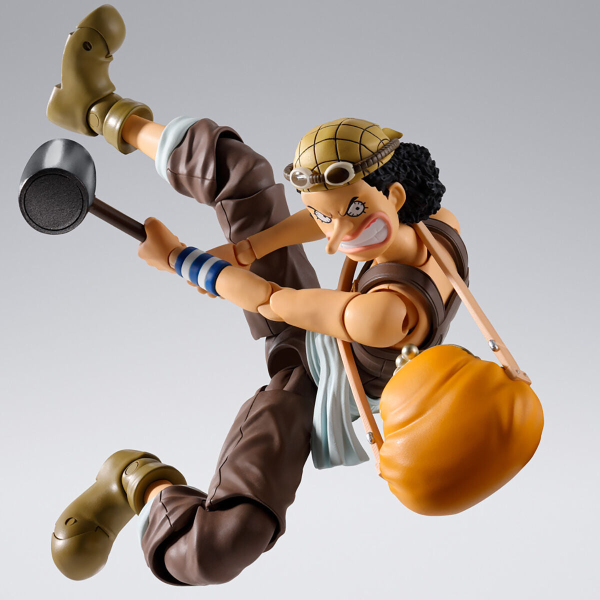 Imagen 3 - Figura S.h. Figuarts Usopp Romance Dawn One Piece 14Cm