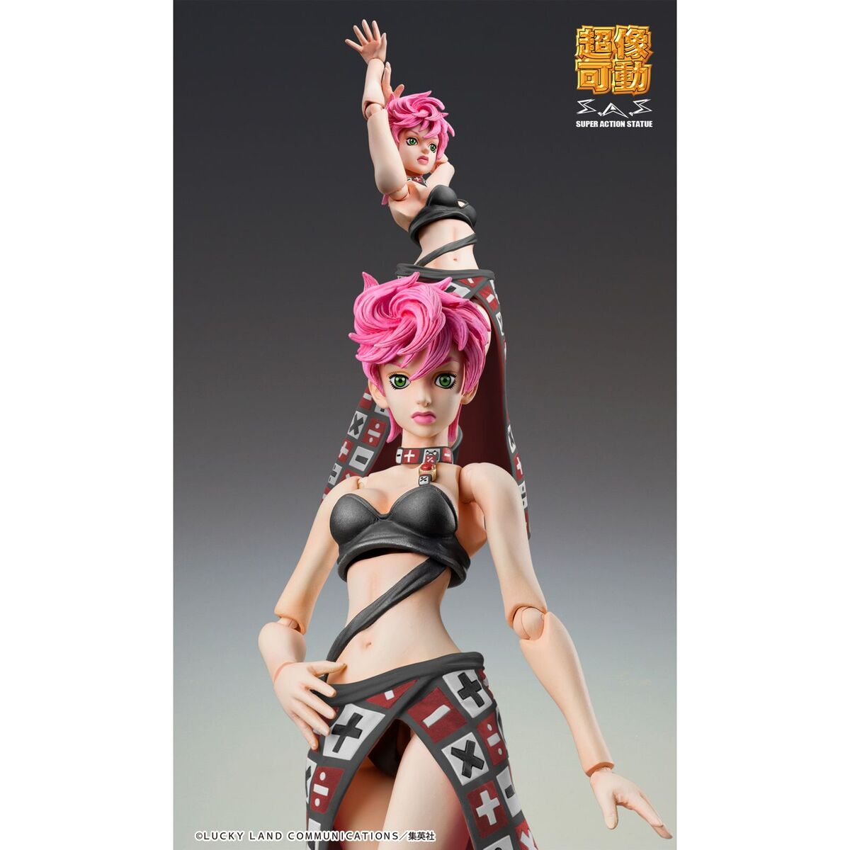Imagen 2 - Figura Trish Una Black Chozokado Jojos Bizarre Adventure Golden Wind 15Cm