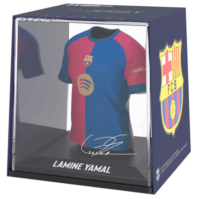 Imagen 1 - Figura Mini Camiseta Lamine Yamal Fc Barcelona