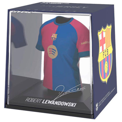 Imagen 1 - Figura Mini Camiseta Lewandowski Fc Barcelona