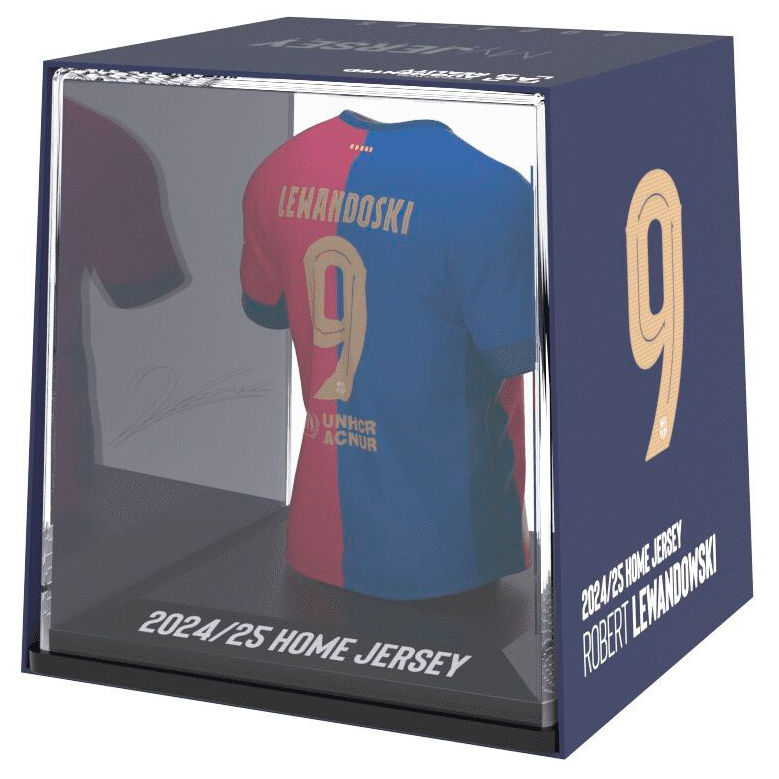 Imagen 2 - Figura Mini Camiseta Lewandowski Fc Barcelona
