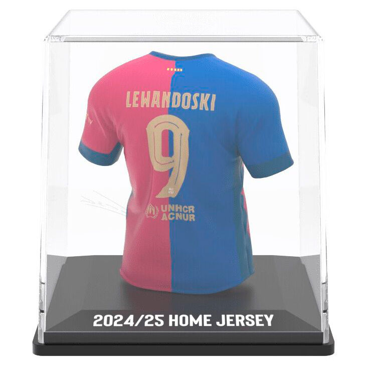 Imagen 4 - Figura Mini Camiseta Lewandowski Fc Barcelona