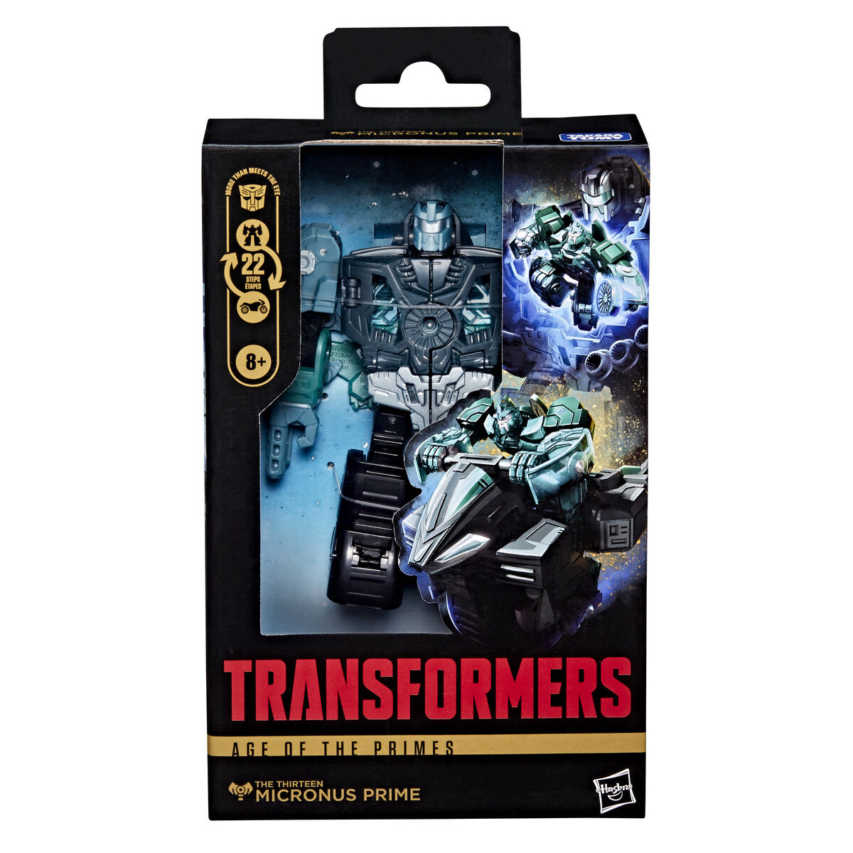 Imagen 1 - Figura Micronus Prime La Era De Los Primes Transformers 14Cm