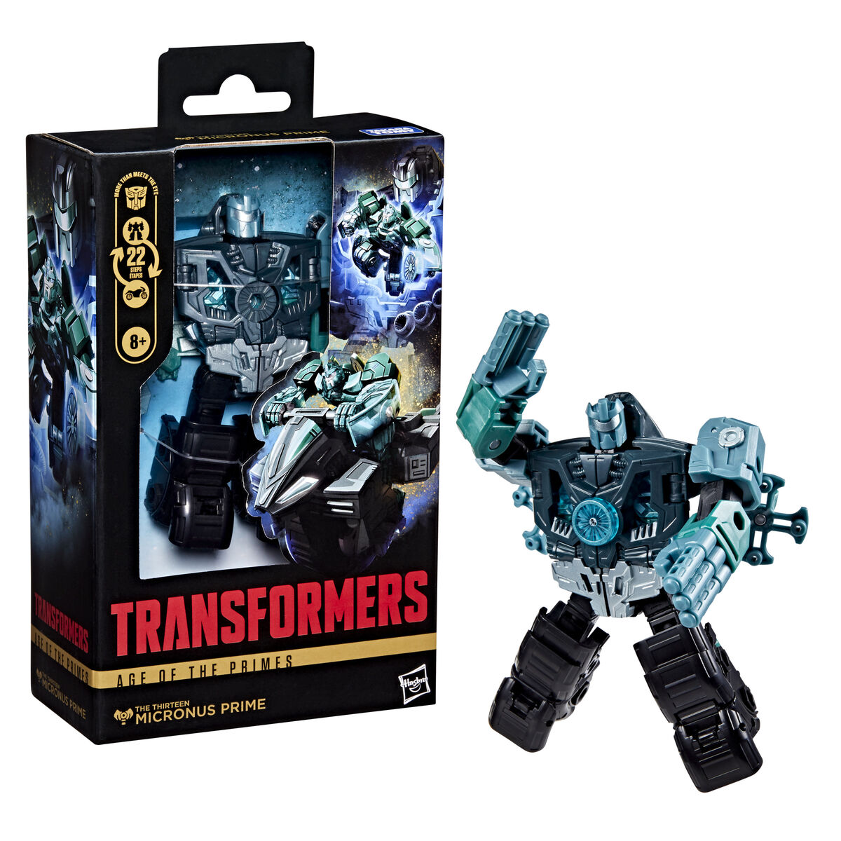 Imagen 4 - Figura Micronus Prime La Era De Los Primes Transformers 14Cm