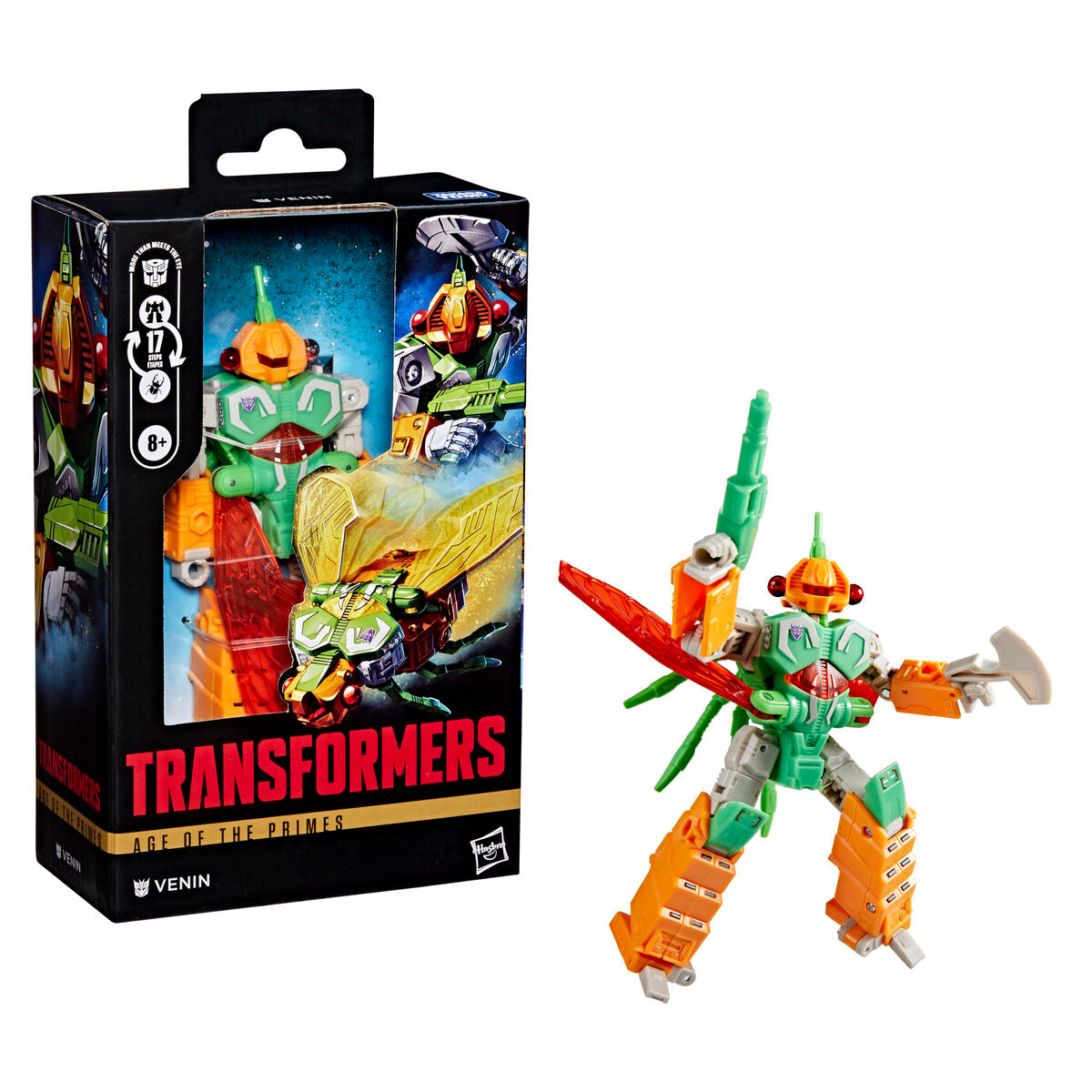 Imagen 5 - Figura Venim La Era De Los Primes Transformers 14Cm