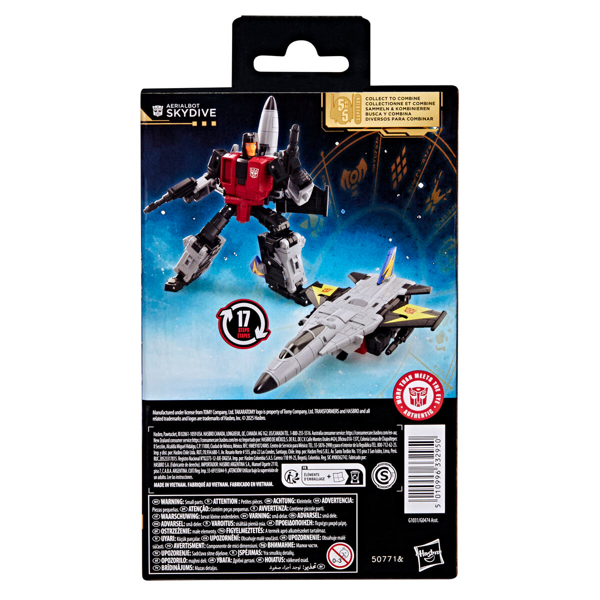 Imagen 5 - Figura Skydive La Era De Los Primes Transformers 14Cm
