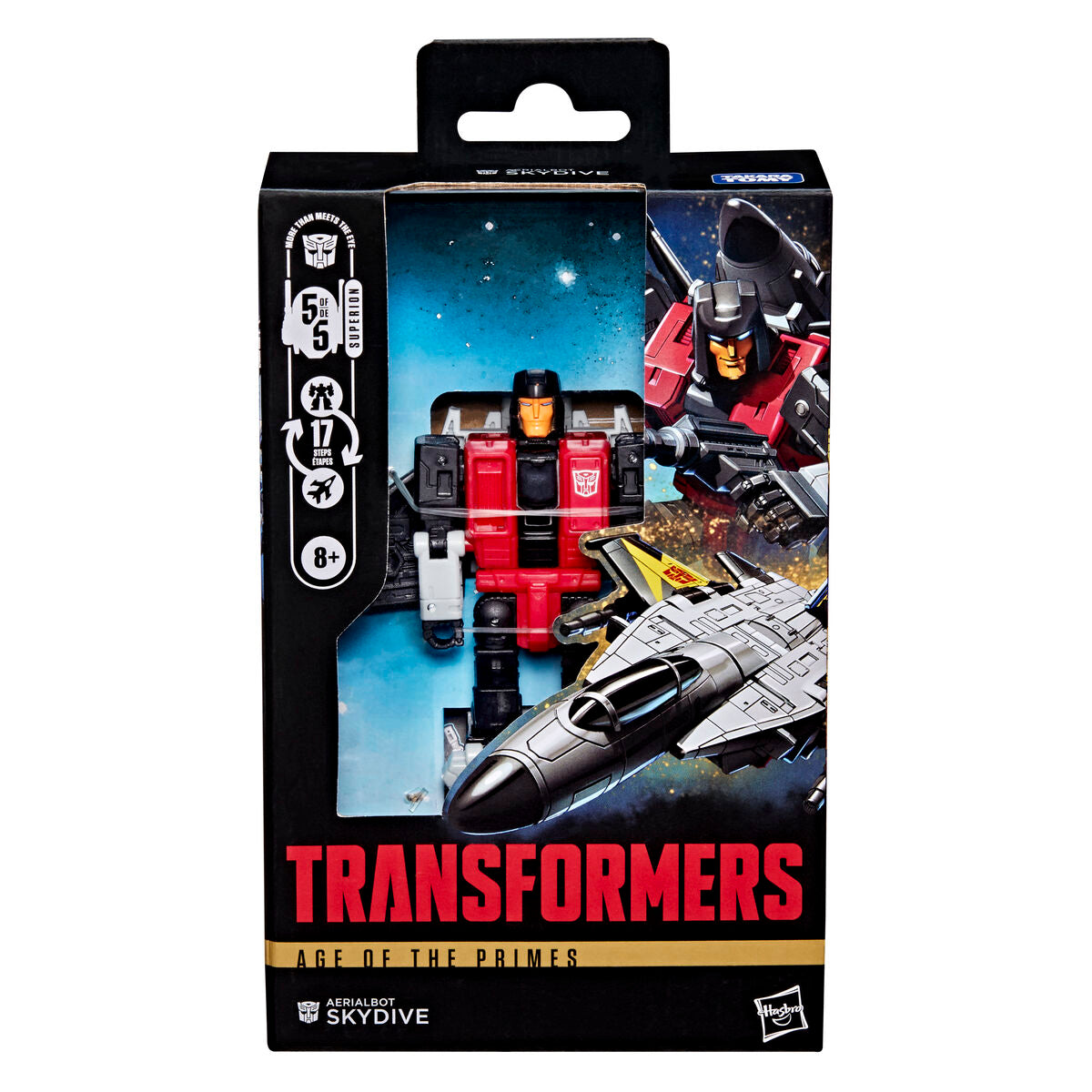 Imagen 1 - Figura Skydive La Era De Los Primes Transformers 14Cm