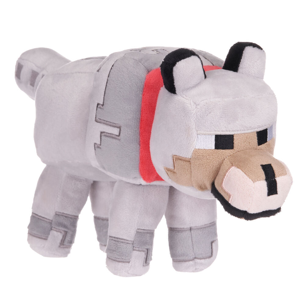 Imagen 1 - Peluche Lobo Minecraft 26Cm