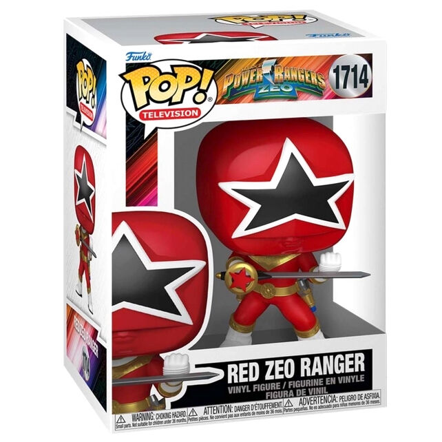 Imagen 1 - Figura Pop Power Rangers Turbo - Red Zeo Ranger
