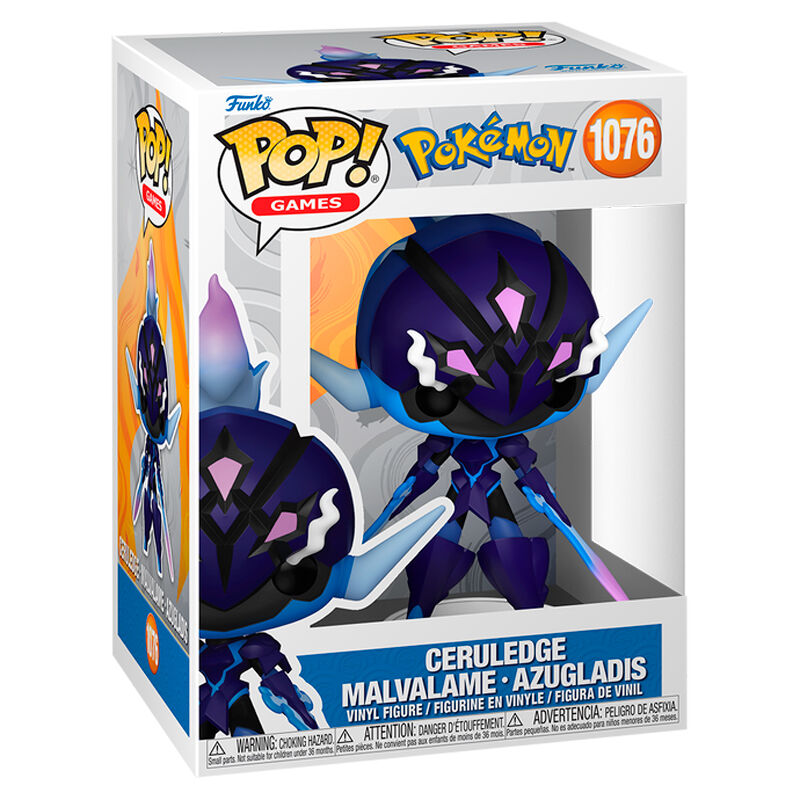Imagen 2 - Figura Pop Pokemon Ceruledge - Malvalame - Azugladis