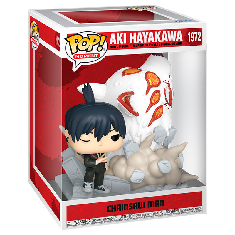 Imagen 1 - Figura Pop Moments Chainsaw Man Aki Hayakawa