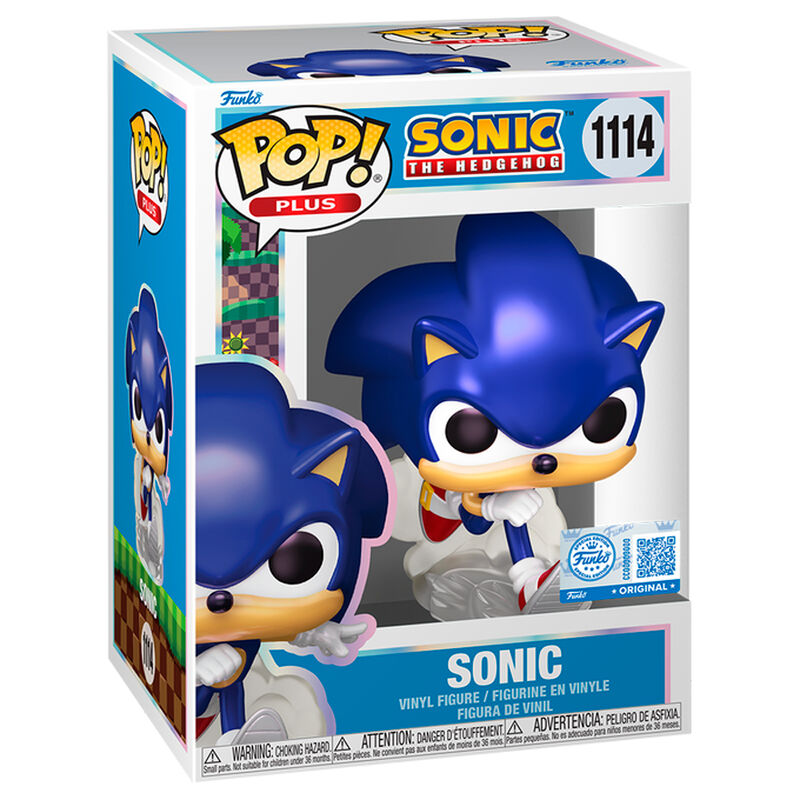 Imagen 2 - Figura Pop Plus Sonic The Hedgehog Sonic Exclusive
