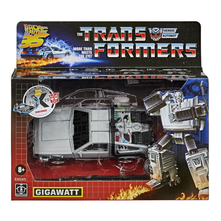 Imagen 3 - Figura Gigawatt Delorean Regreso Al Futuro Transformers 14Cm
