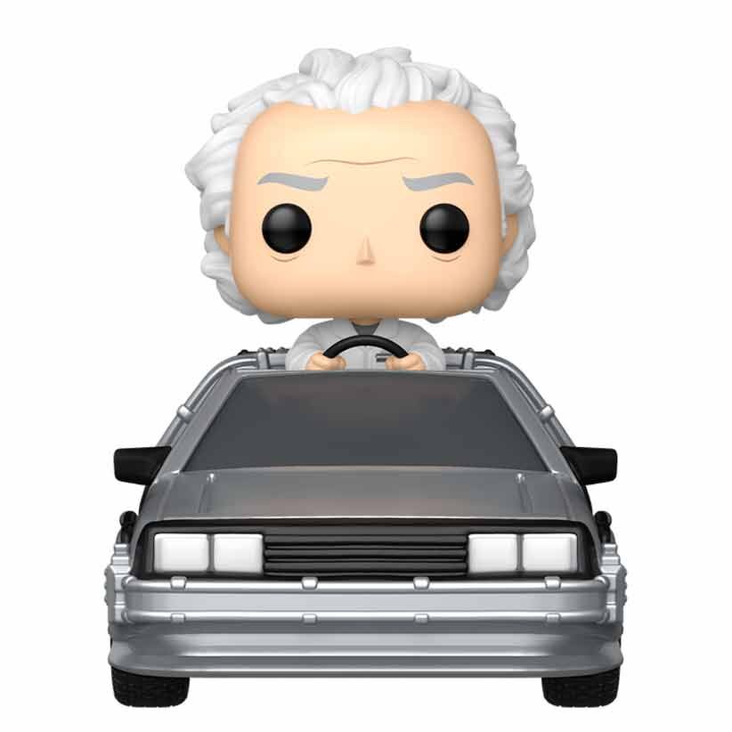 Imagen 1 - Figura Pop Rides Deluxe Regreso Al Futuro Doc With Time Machine