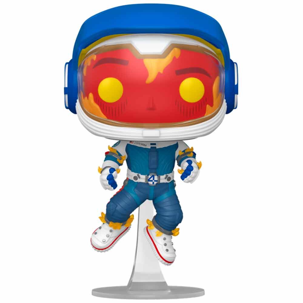 Imagen 1 - Figura Pop Marvel Los 4 Fantasticos Antorcha Humana