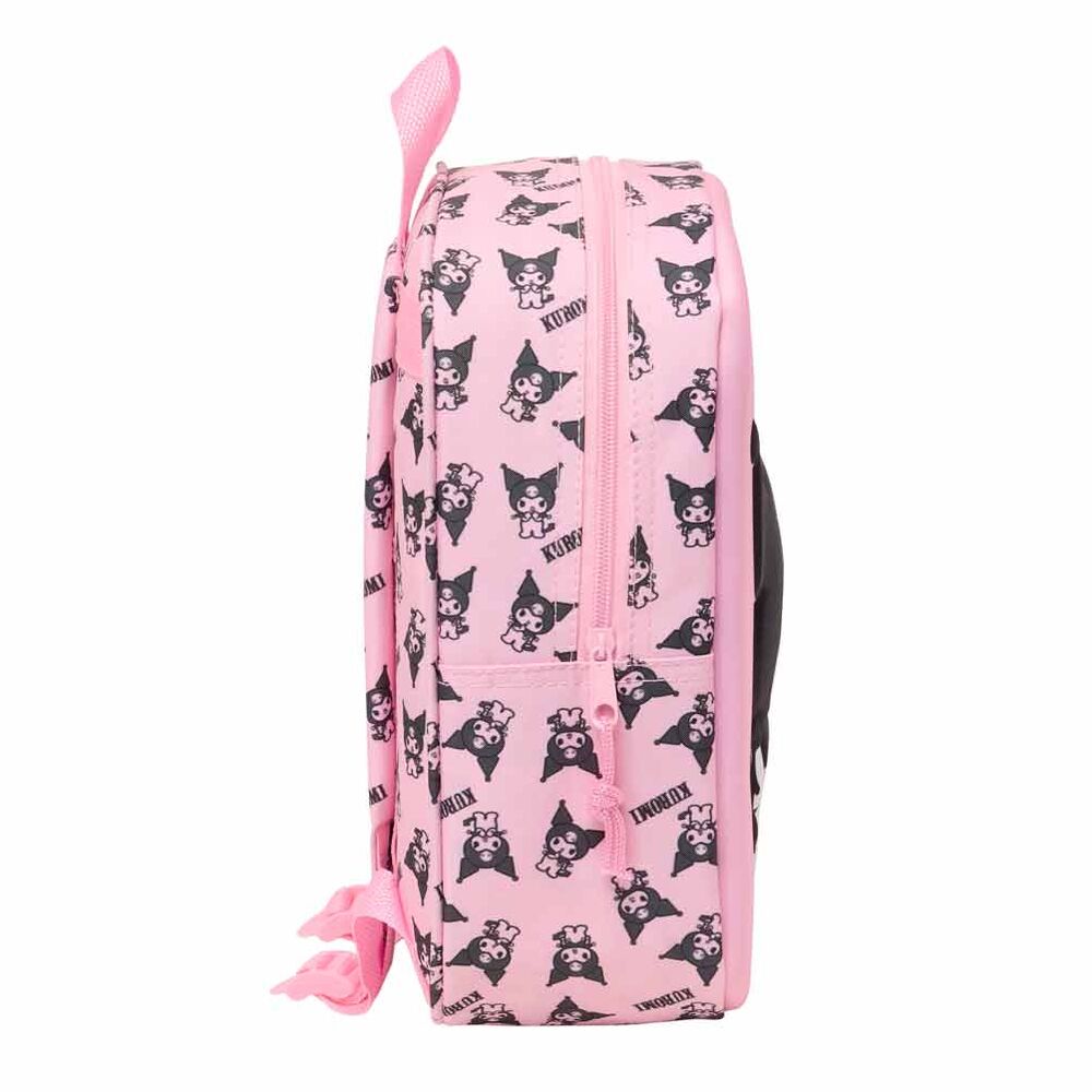 Imagen 2 - Mochila 3D Kuromi Hello Kitty 27Cm