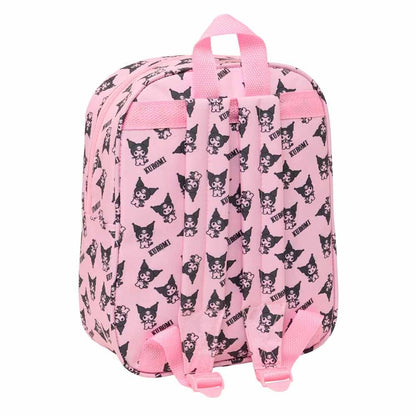 Imagen 3 - Mochila 3D Kuromi Hello Kitty 27Cm