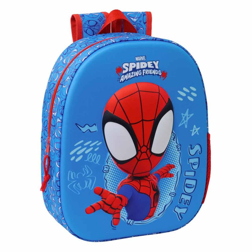 Imagen 3 - Mochila 3D Spidey Marvel 33Cm