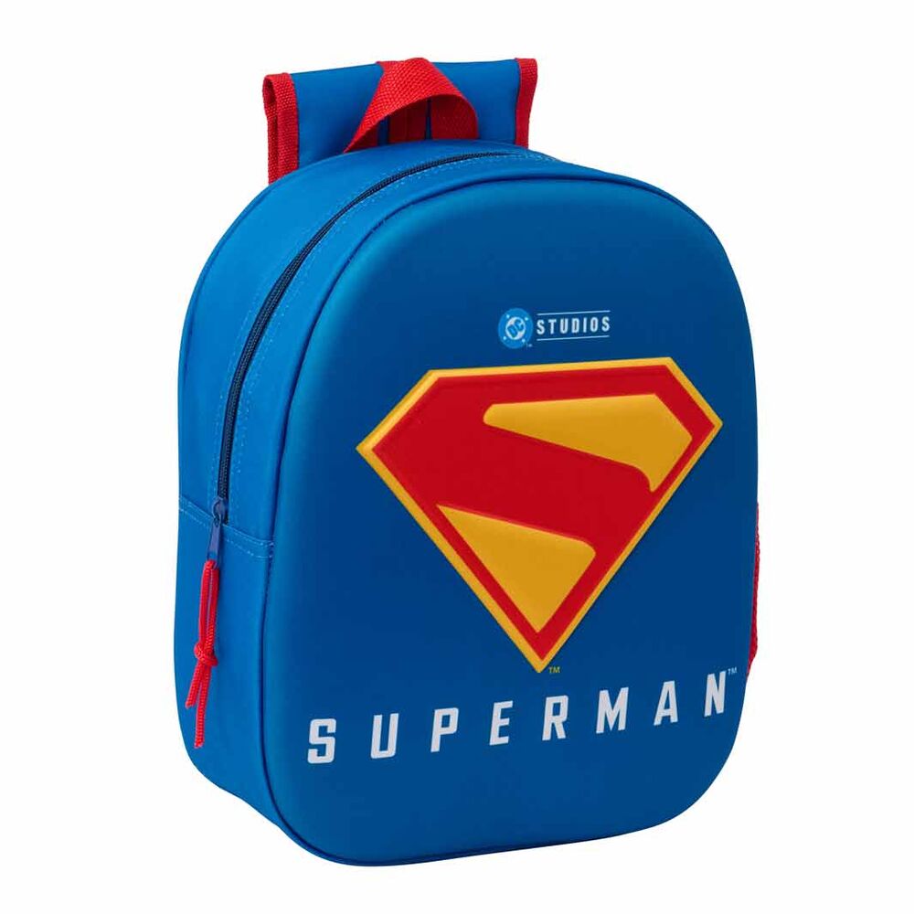 Imagen 2 - Mochila 3D Superman Dc Comics 33Cm