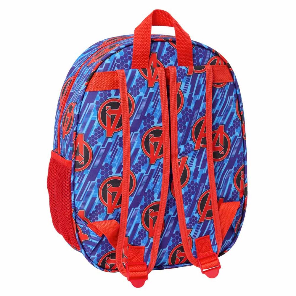 Imagen 1 - Mochila 3D Los Vengadores Avengers Marvel 33Cm